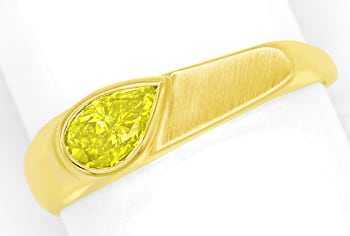 Foto 1 - Goldring 0,5ct Fancy Intense Vivid Greenish Yellow Lemon, S2443