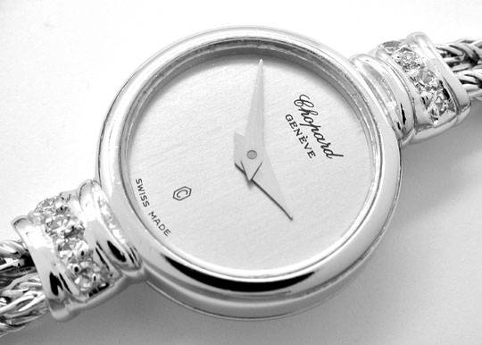 Foto 3 - Chopard Diamant Damen-Armbanduhr Weißgold Topuhr Neuz., U1053